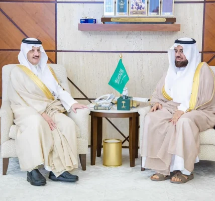 الأمير سعود بن نايف يستقبل مدير عام فرع وزارة الشؤون الإسلامية